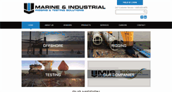 Desktop Screenshot of marineandindustrial.com